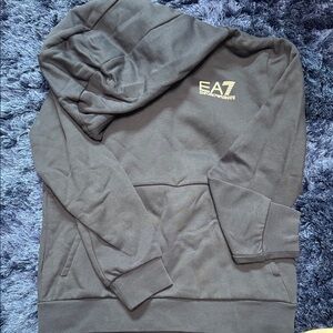 EA7 Emporio Armani Blue Hoodie